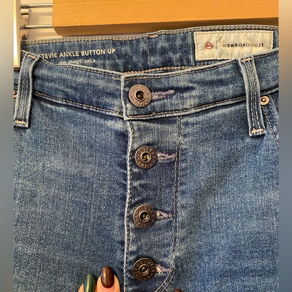 AG- STEVIE ANKLE Button Up - Picture 5 of 7